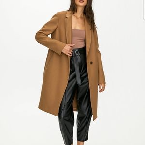 Aritzia Babaton Stedman wool coat NWT Savile S